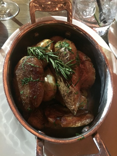 roasted potatoes in duck fat